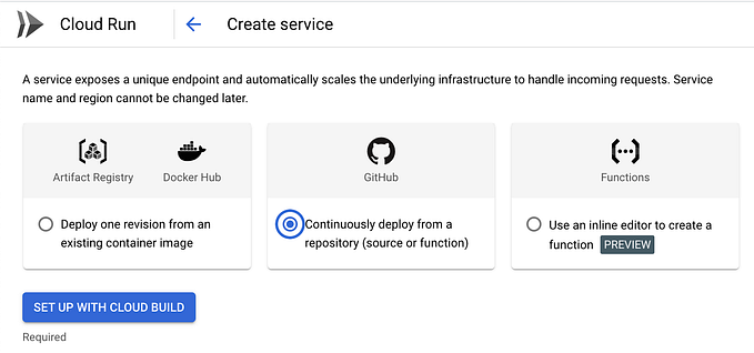 Deploy a FastAPI Docker Container on Google Cloud Run (via GitHub)