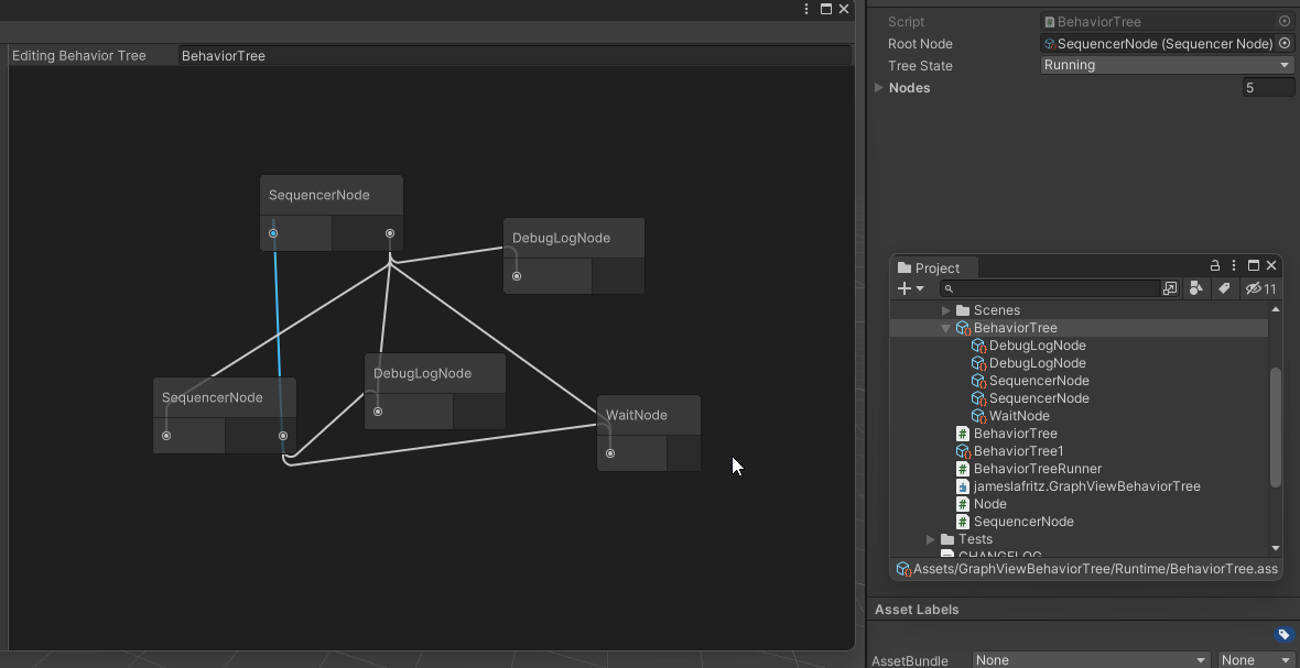 Using Unity’s Graph View