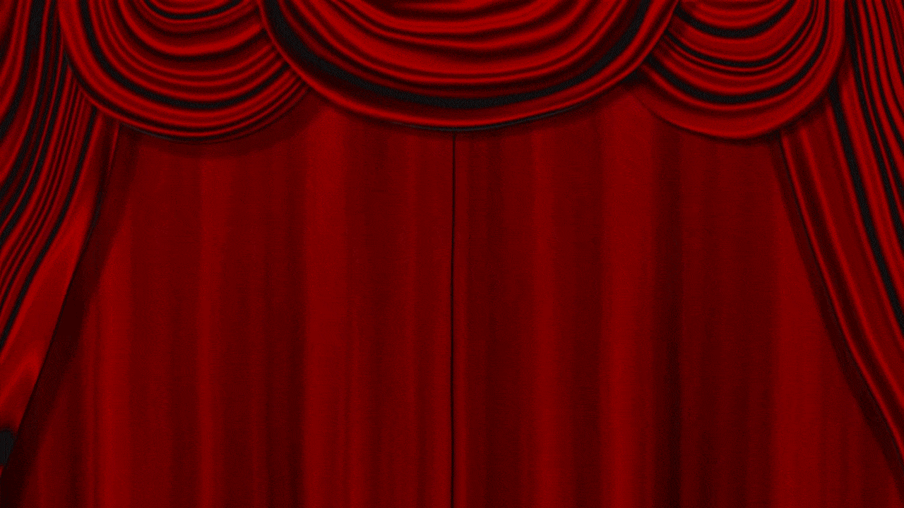 Red Curtain Gif