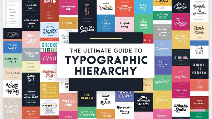 The Ultimate Guide to Typographic Hierarchy