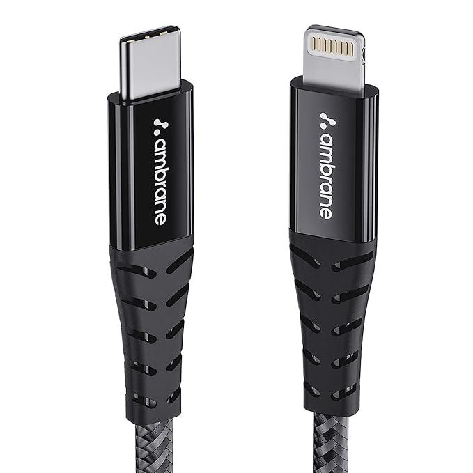 The Best Charging Buddy: Ambrane Type-C to Lightning Cable Review