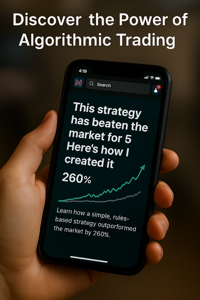 This strategy has beaten the market for over 5 years. Here’s how I created it.