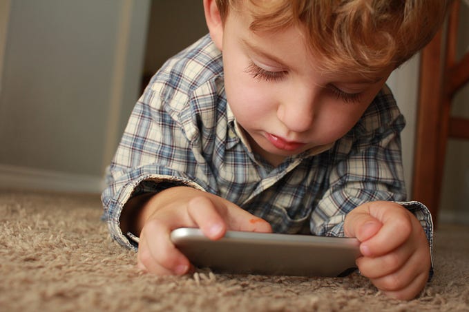 Designing apps for young kids