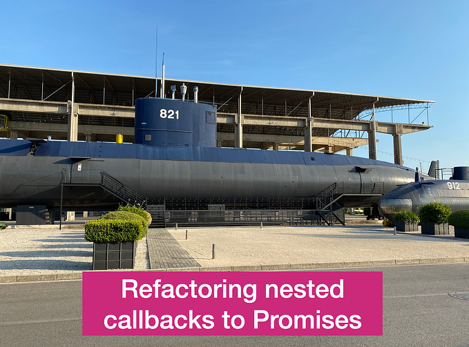 Rewriting nested callbacks with Promises and async/await syntax