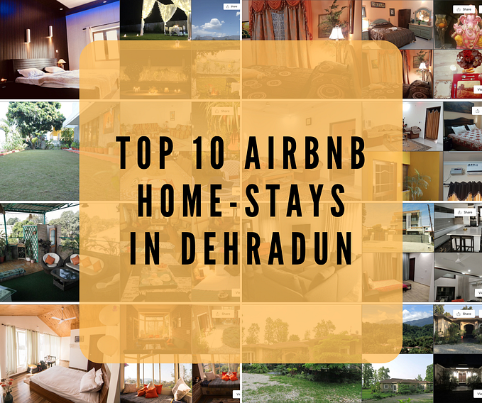 Top 10 Airbnb home-stays in Dehradun