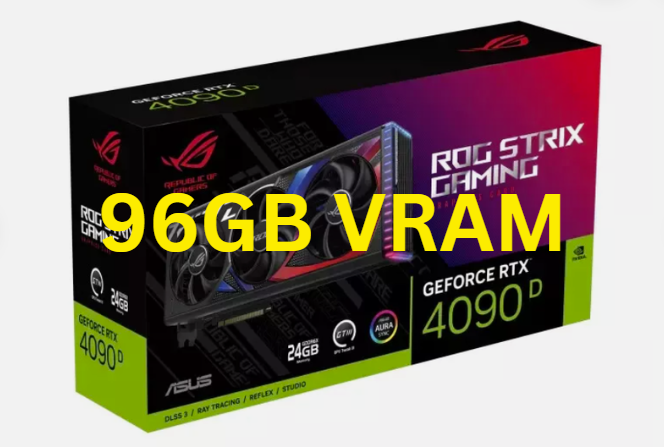 You can now preorder 96GB VRAM 4090 (not from Nvidia)
