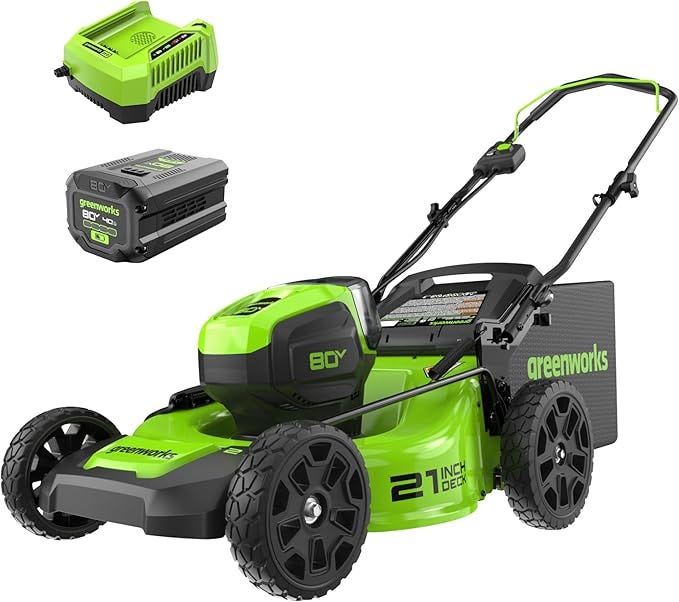 Greenworks 80V 21″ Brushless Cordless Push Lawn Mower: Tested, Trusted & Recommended