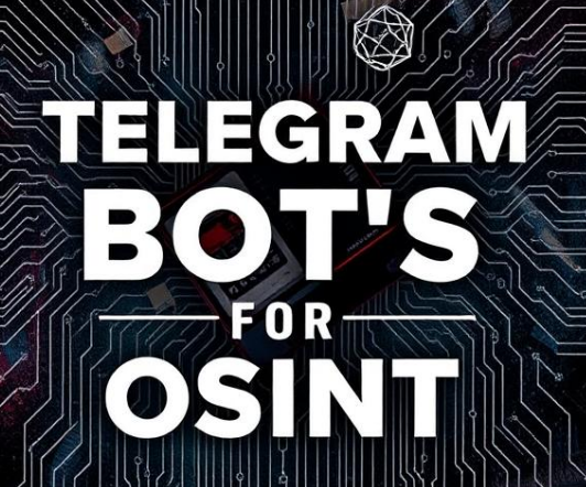 Telegram bots for OSINT