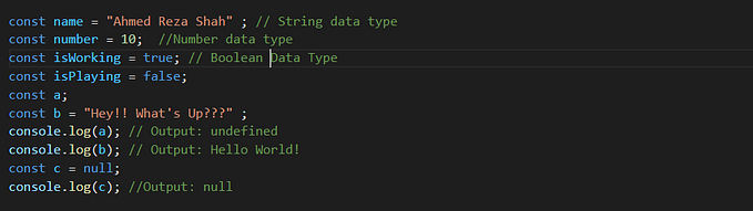 Some Essential Concepts of JavaScript