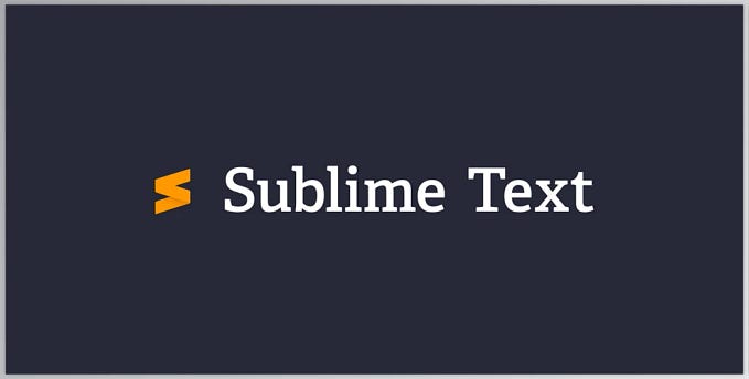 Why I switched from Neovim to Sublime Text