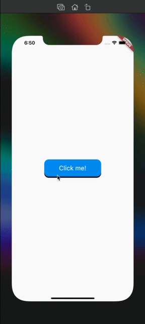 Create simple 3D button animation with Flutter