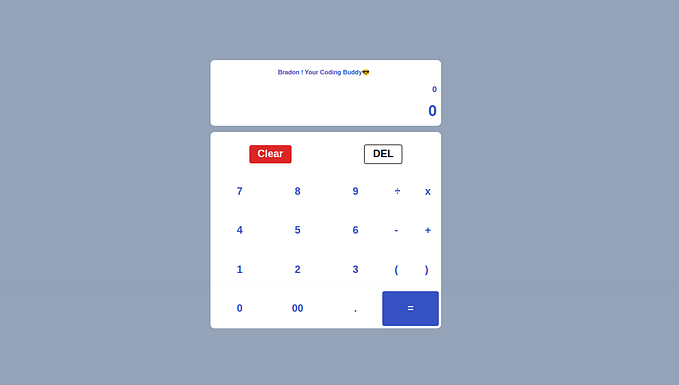 How to Build a Fully Responsive and Functional Calculator Using TailwindCSS and JavaScript