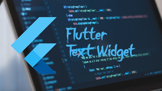 Flutter Text Widget