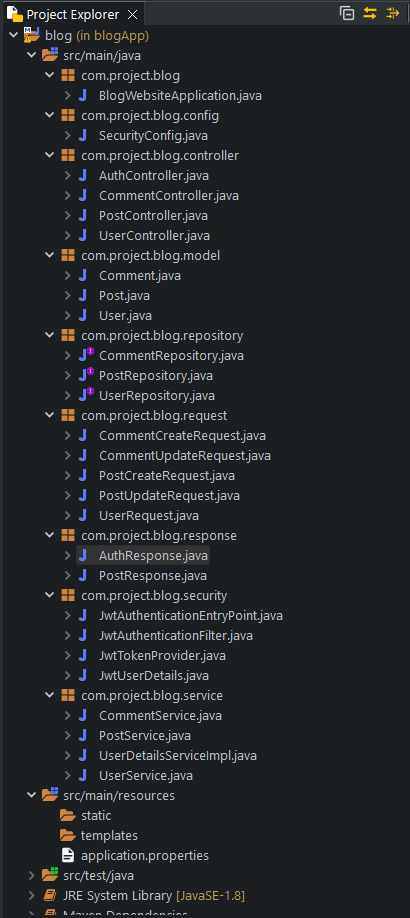 Spring Boot (JWT — Security)