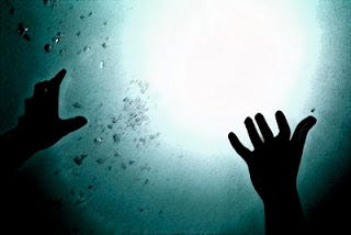 “The Drowning Man”
A fellow was stuck on his rooftop in a flood. He was praying to God for help.