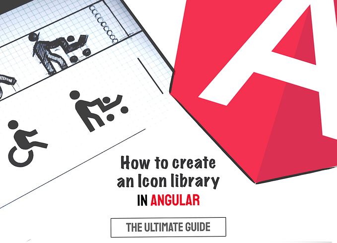How to create an icon library in Angular
