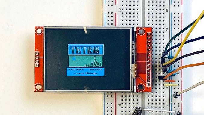 Running Tetris On My Arduino-Based Emulator — Part 4 of a Series