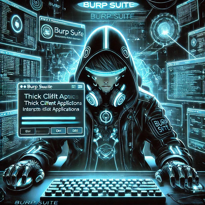 Intercepting Thick Client Applications with Burp Suite: A Comprehensive Guide