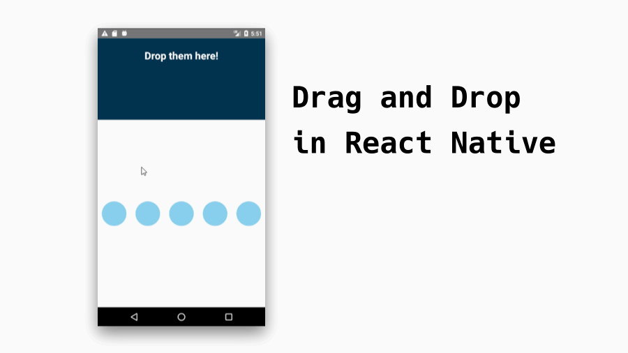 Create a Drag and Drop Component in React Native