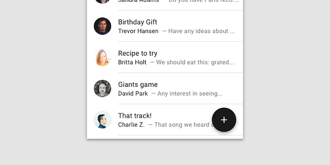A modern take on the expandable Floating Action Button for Android