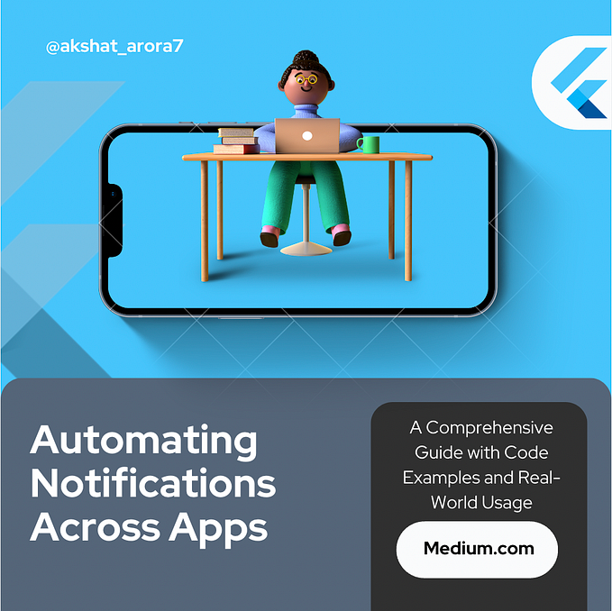 Automating Notifications Across Apps in Flutter Using Firebase Cloud Messaging