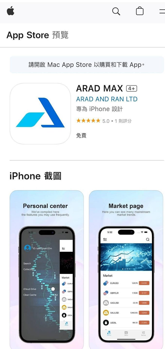 ARAD MAX是詐騙嗎