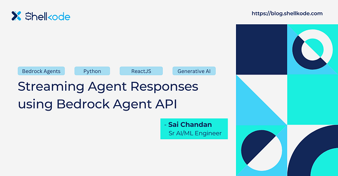 Streaming Agent Responses using Bedrock Agent API