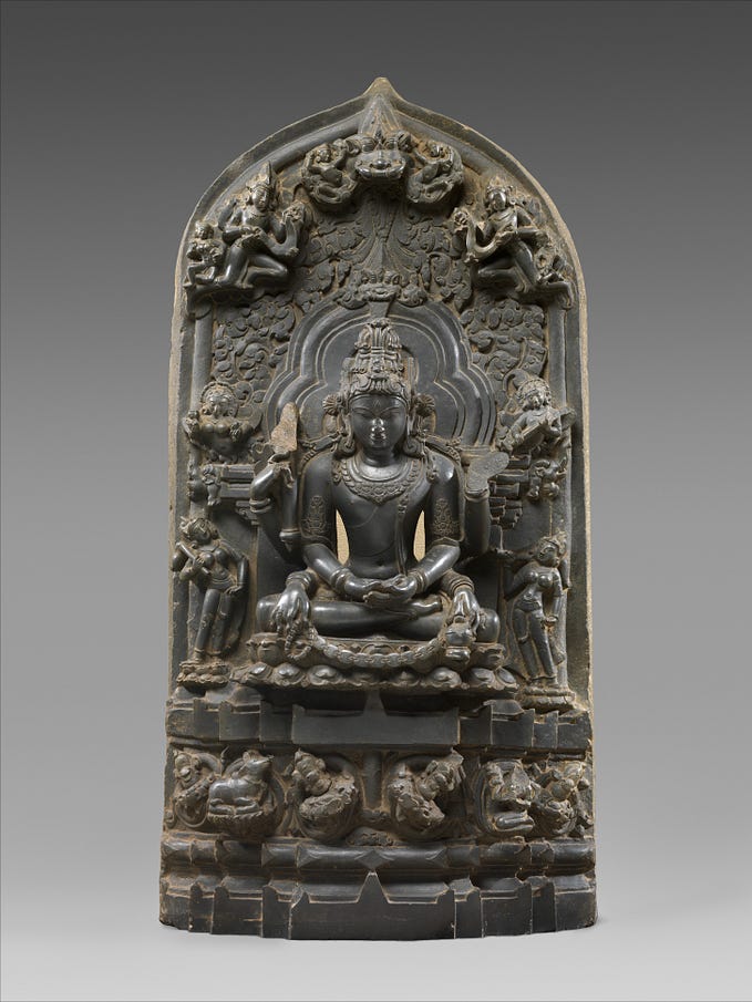Śiva as Mṛtyuñjaya, the Conquerer of Death