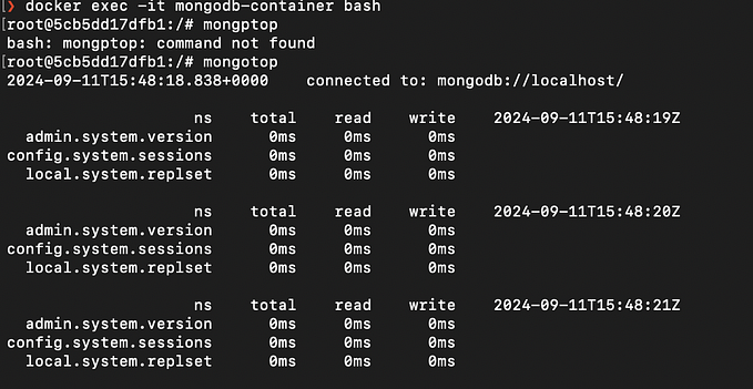 Real-Time MongoDB Performance Tracking: Harnessing the Power of mongotop