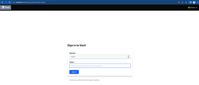 Vault Installation to Minikube via Helm with Integrated Storage