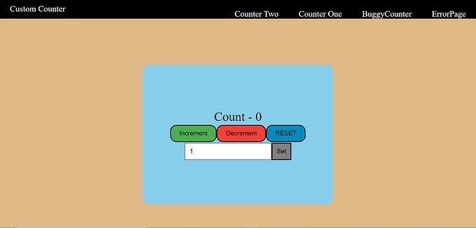 How I Built A Custom Counter Project Using React.
