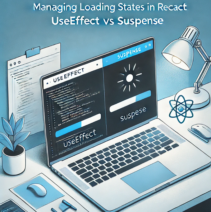 Managing Loading States in React: useEffect vs Suspense