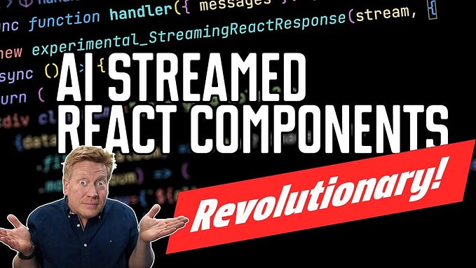 NextJS’s Amazing New Streaming Server Actions