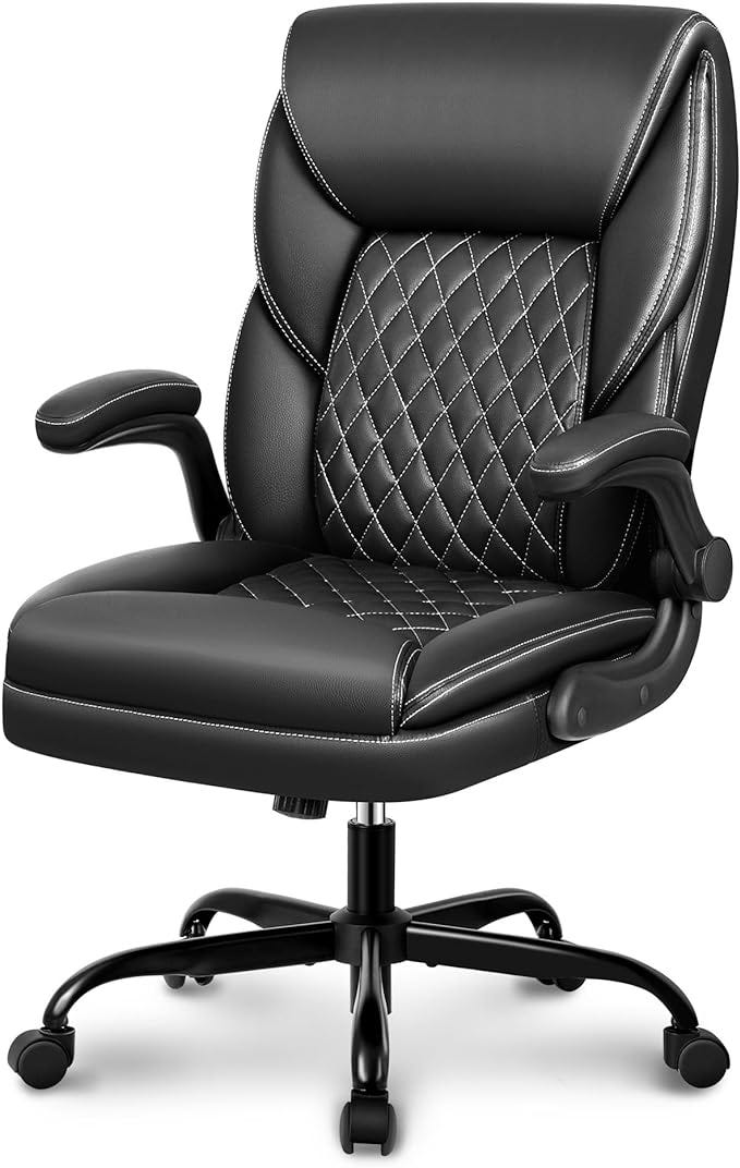 BestEra Office Chair, Executive Leather Chair Home Office Desk Chairs