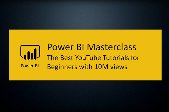 The Best Power BI YouTube Tutorials for Beginners