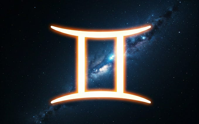 A 2 symbol over a galaxy