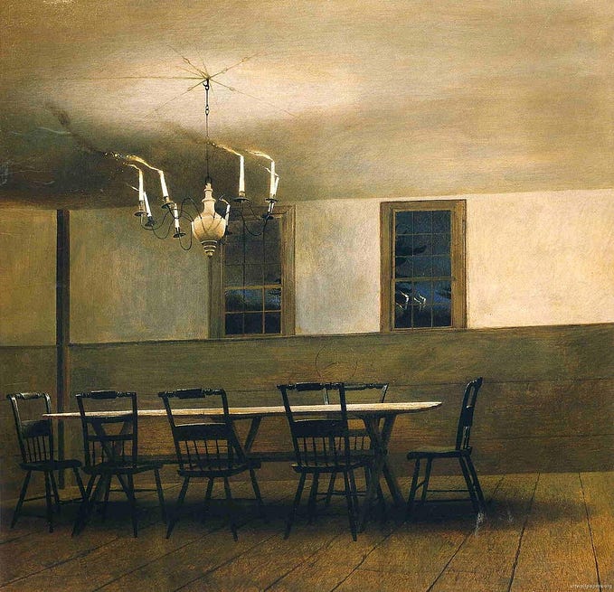 Spooky Art: Witching Hour by Andrew Wyeth (Interpretation and Analysis)