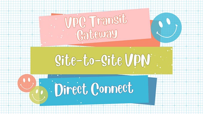 Transit Gateway v/s Direct Connect v/s Site-to-Site VPN