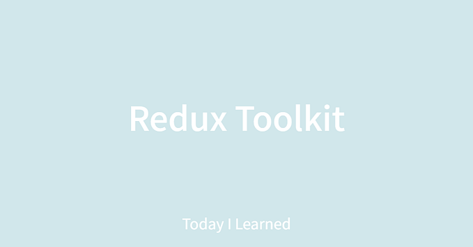 Redux Toolkit