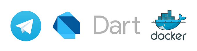 Telegram bot with Dart and Docker