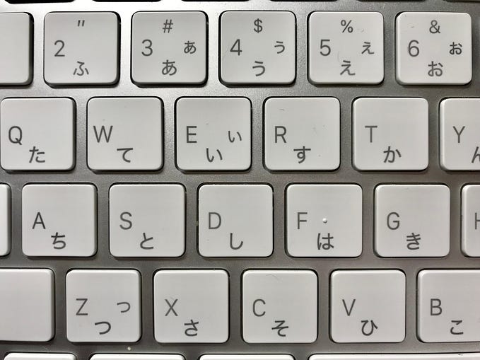 How to Type on a Japanese Keyboard