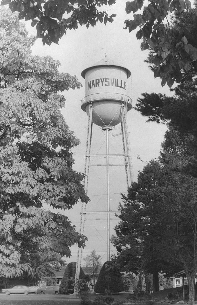 Marysville’s Water Tower Turns 100