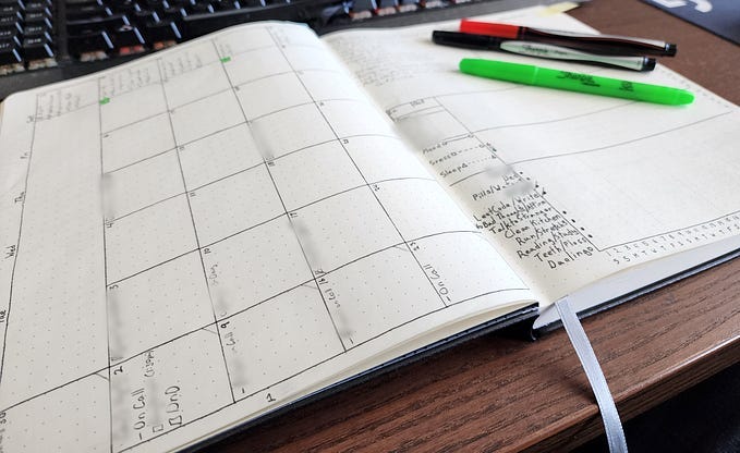A Few Thoughts On Getting Started With A Bullet Journal