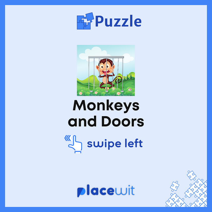 Monkeys and Doors — Puzzle for Interview rounds