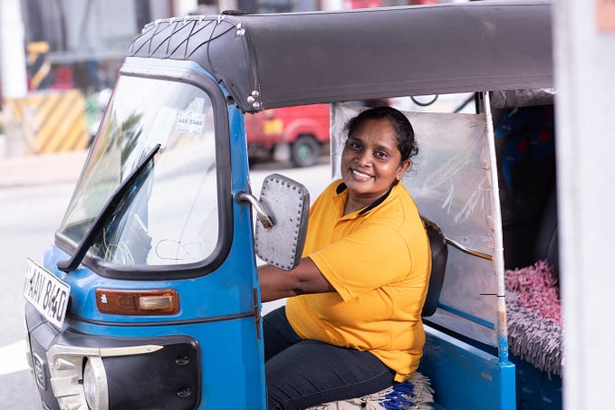 The Race is On for Women Ride-hailing Customers in Sri Lanka
