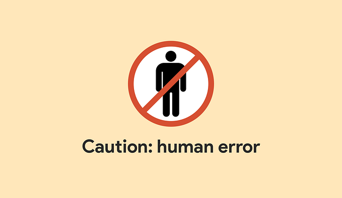 Human error: an important ingredient in great designs