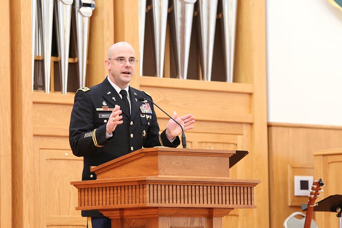 Military Chaplains on the Front Lines of Faith: A conversation with Chaplain (Colonel) Geoff Bailey