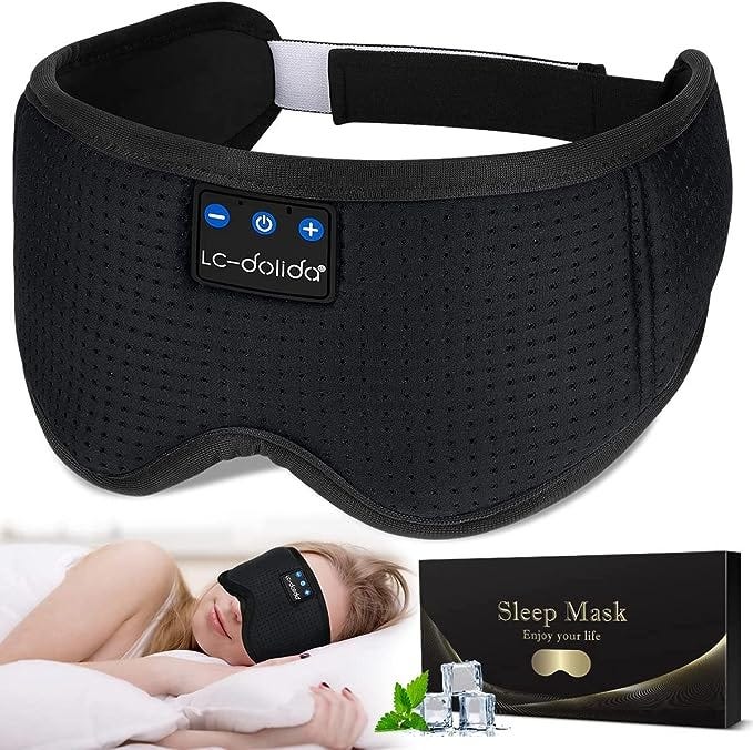 Introducing the LCdolida Bluetooth Sleep Mask with Headphones The