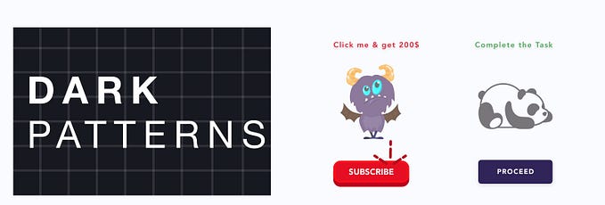 Dark Patterns — Deceptive UX design
