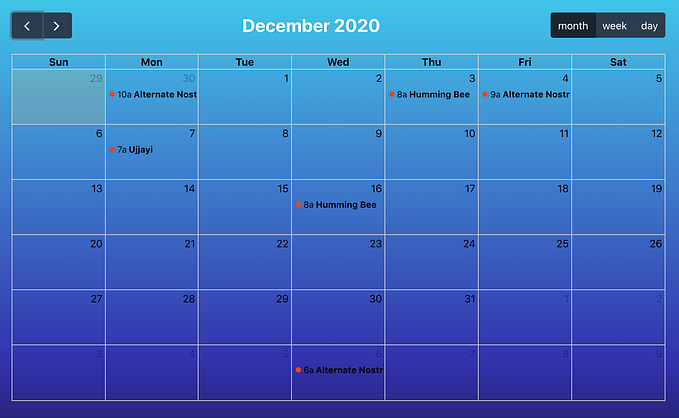 How to Create an Event in the FullCalendar Library